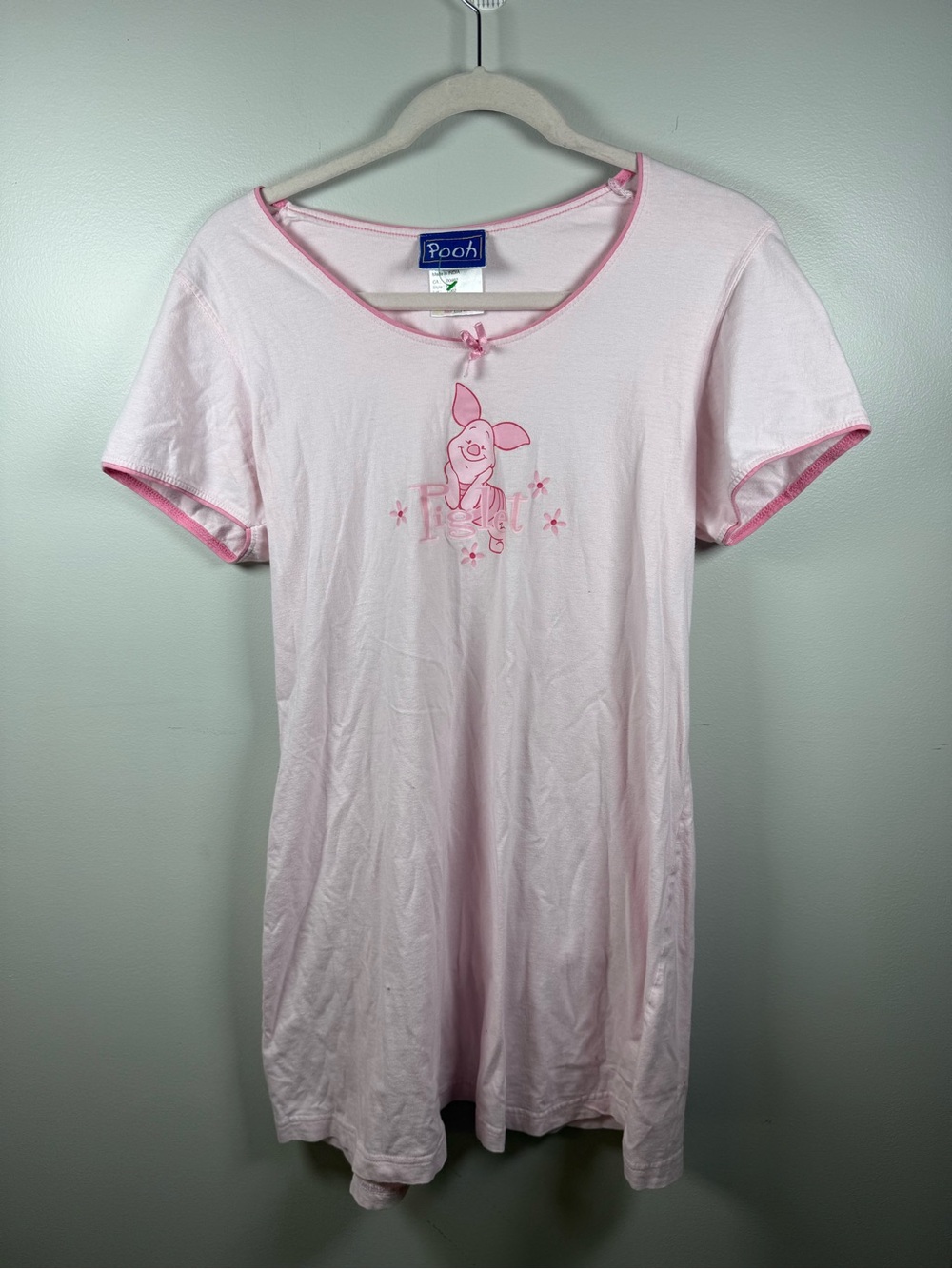 POOH | Vintage Piglet Night Shirt Size M